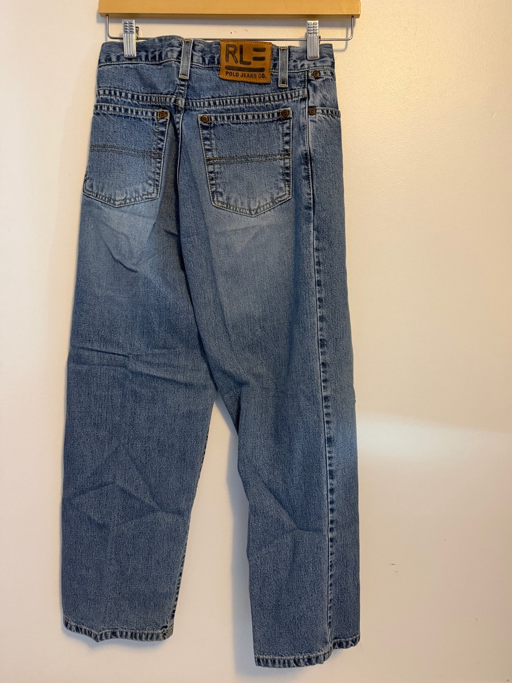 Vintage Polo Jeans Co. Ralph Lauren Medium Wash Straight Leg Jeans Size 10
